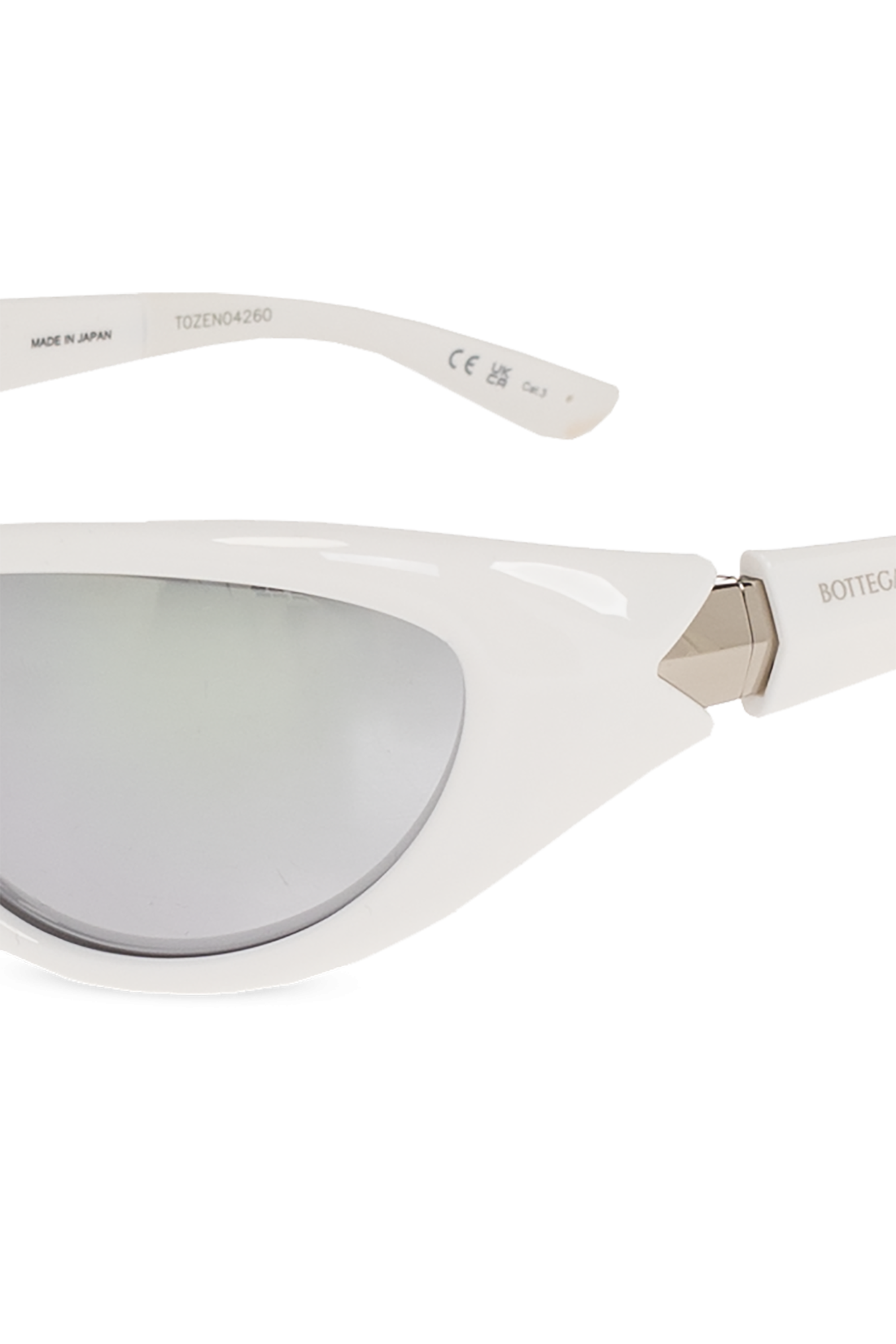 Bottega veneta best sale white sunglasses